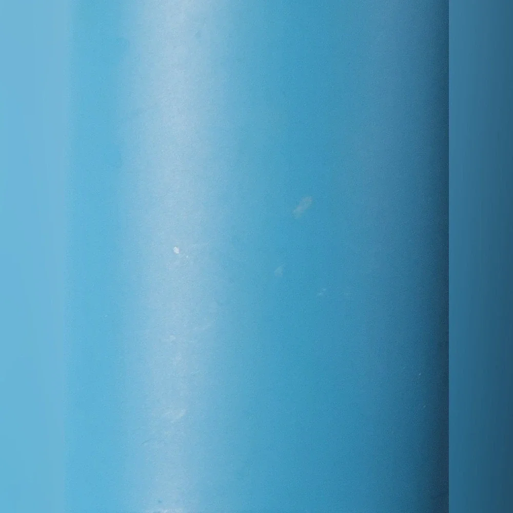 Starbucks 2014 Matte Sky Blue Stainless Steel 16oz Tumbler Collectible Coffee